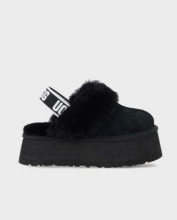 Czarne mule Funkette z logo - Image #0