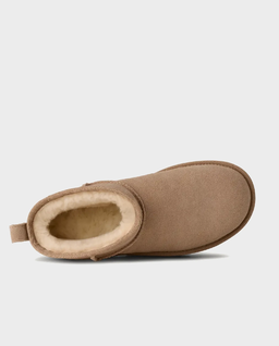 Beżowe śniegowce Classic Ultra Mini Platform - Image #5