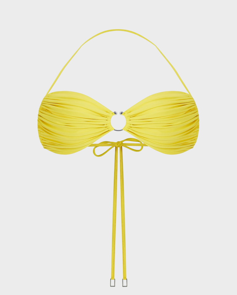 Żółty top od bikini Icon