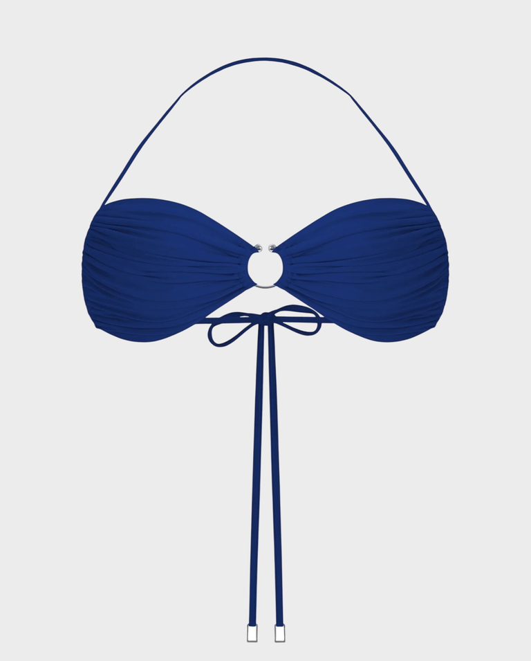 Niebieski top od bikini Icon