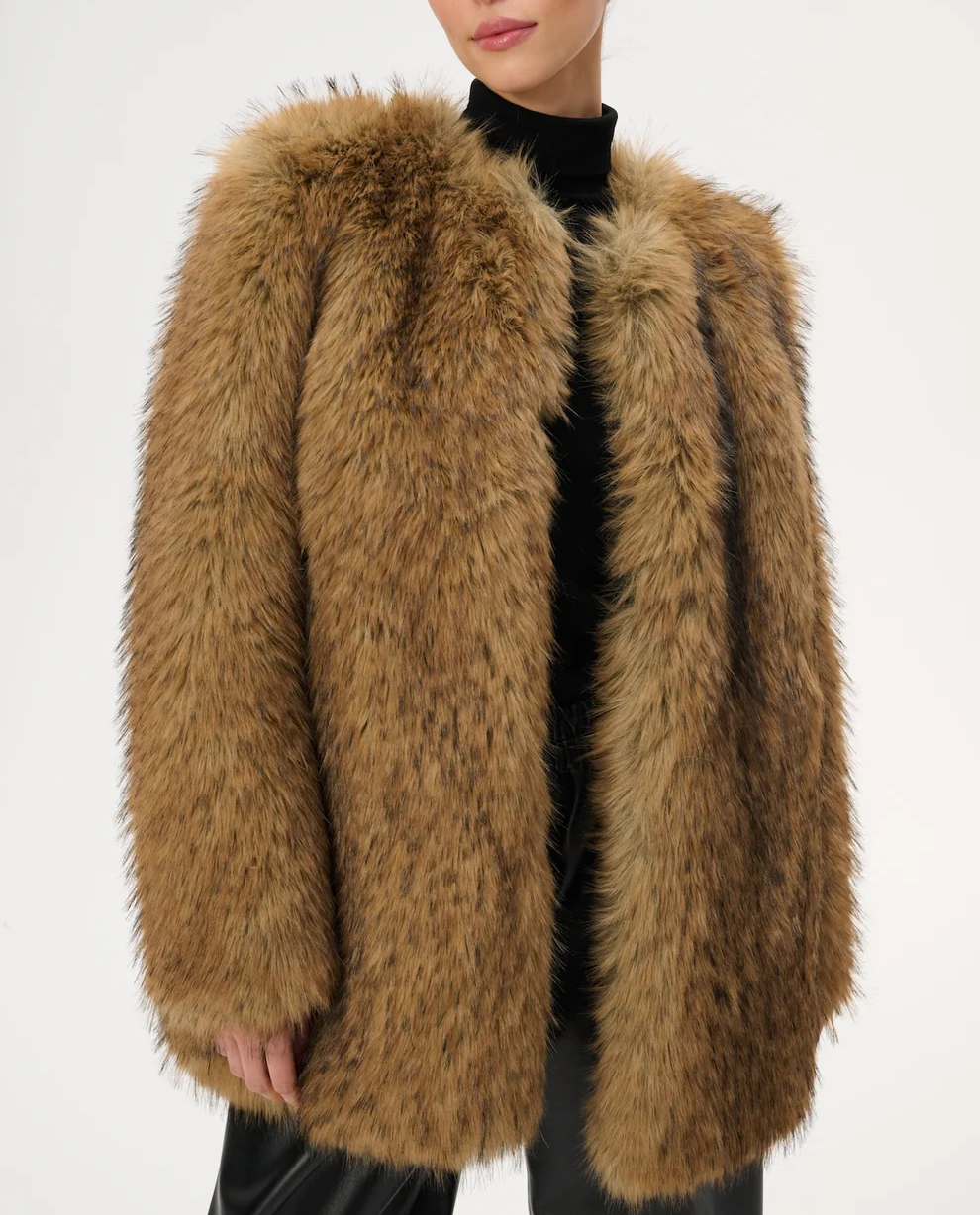 Futrzany płaszcz Ginny - Image #5