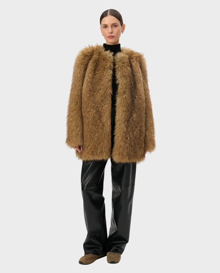 Futrzany płaszcz Ginny - Image #6