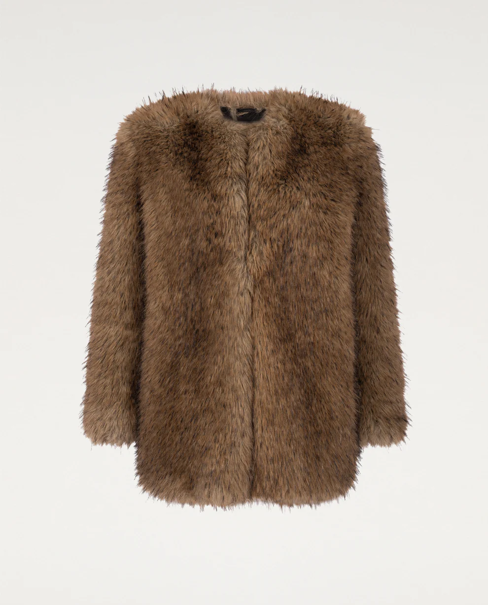 Futrzany płaszcz Ginny - Image #7