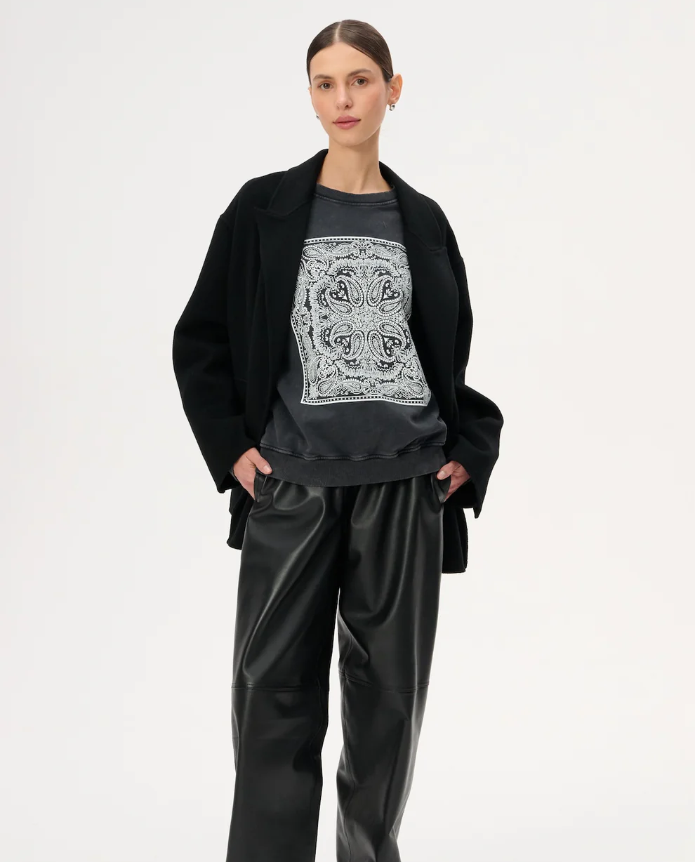 Dwurzędowy wełniany płaszcz Joel - Image #4