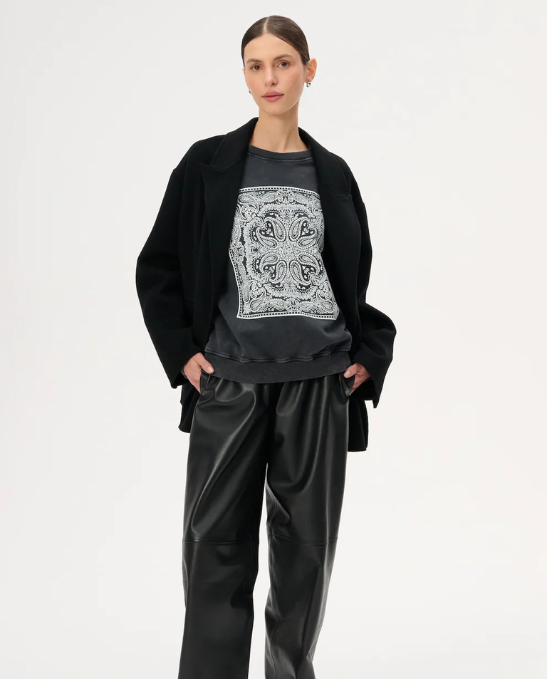 Dwurzędowy wełniany płaszcz Joel - Image #4