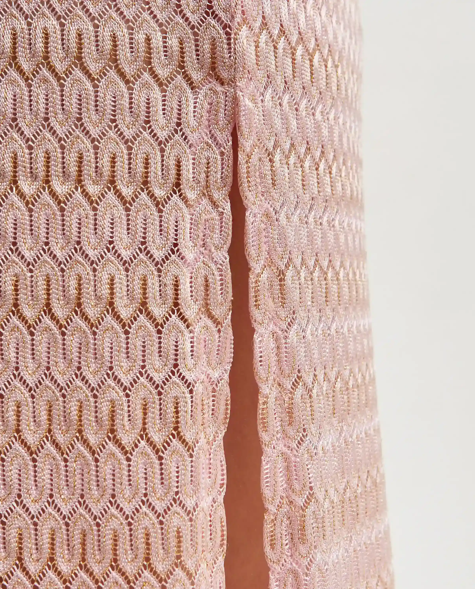 Jasnoróżowa sukienka maxi Mariah - Image #4