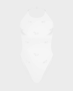 Biały jednoczęściowy strój Emery - Image #1