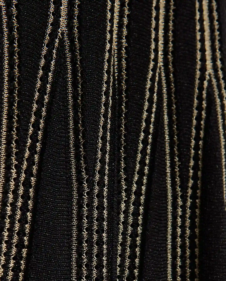 Czarna sukienka midi Rebellion - Image #4