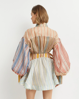 Sukienka w paski Rebellion mini - Image #3