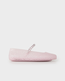 Różowe baleriny z brokatem The Jelly - Image #0
