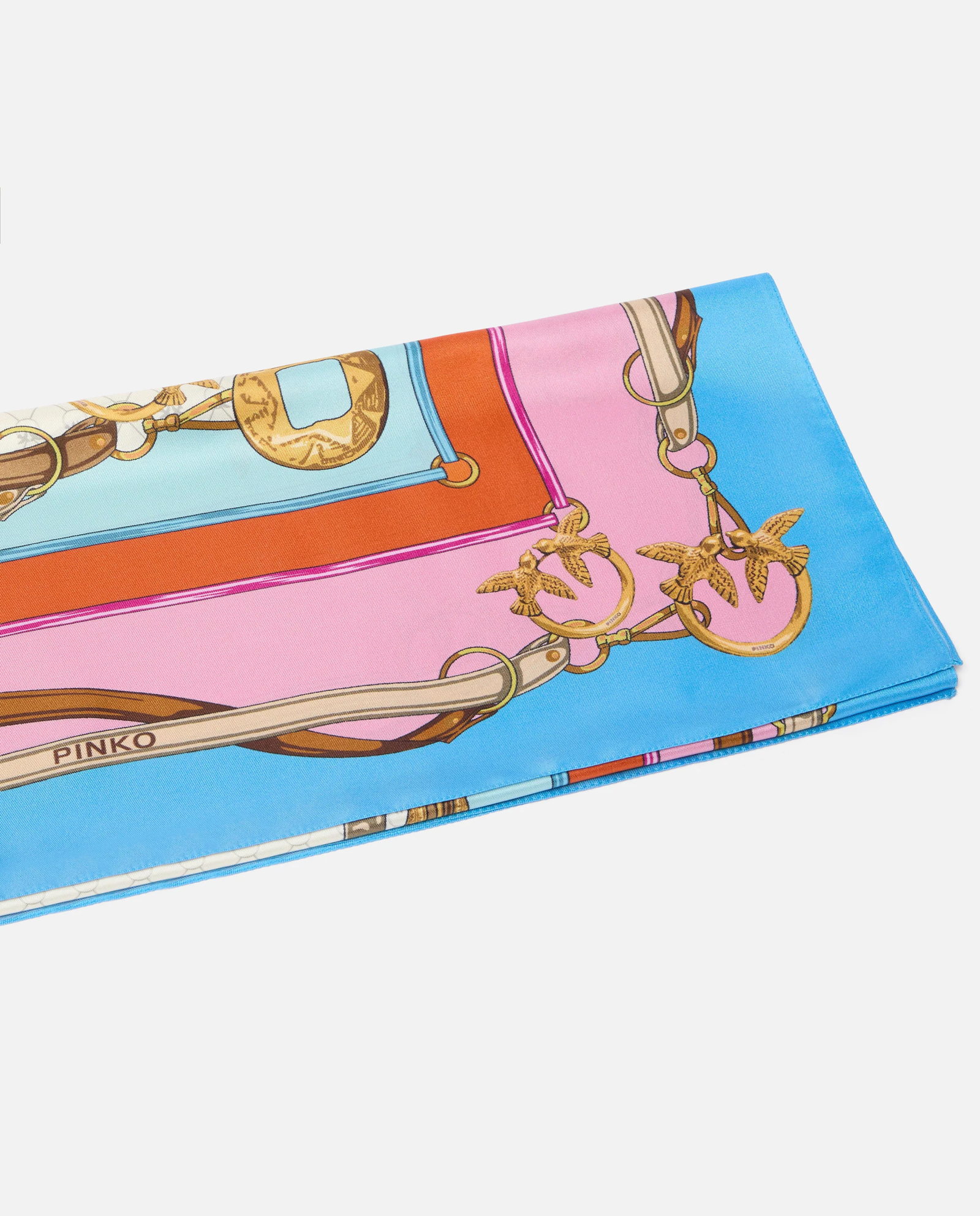 Kolorowa chusta z printem Limbo - Image #1