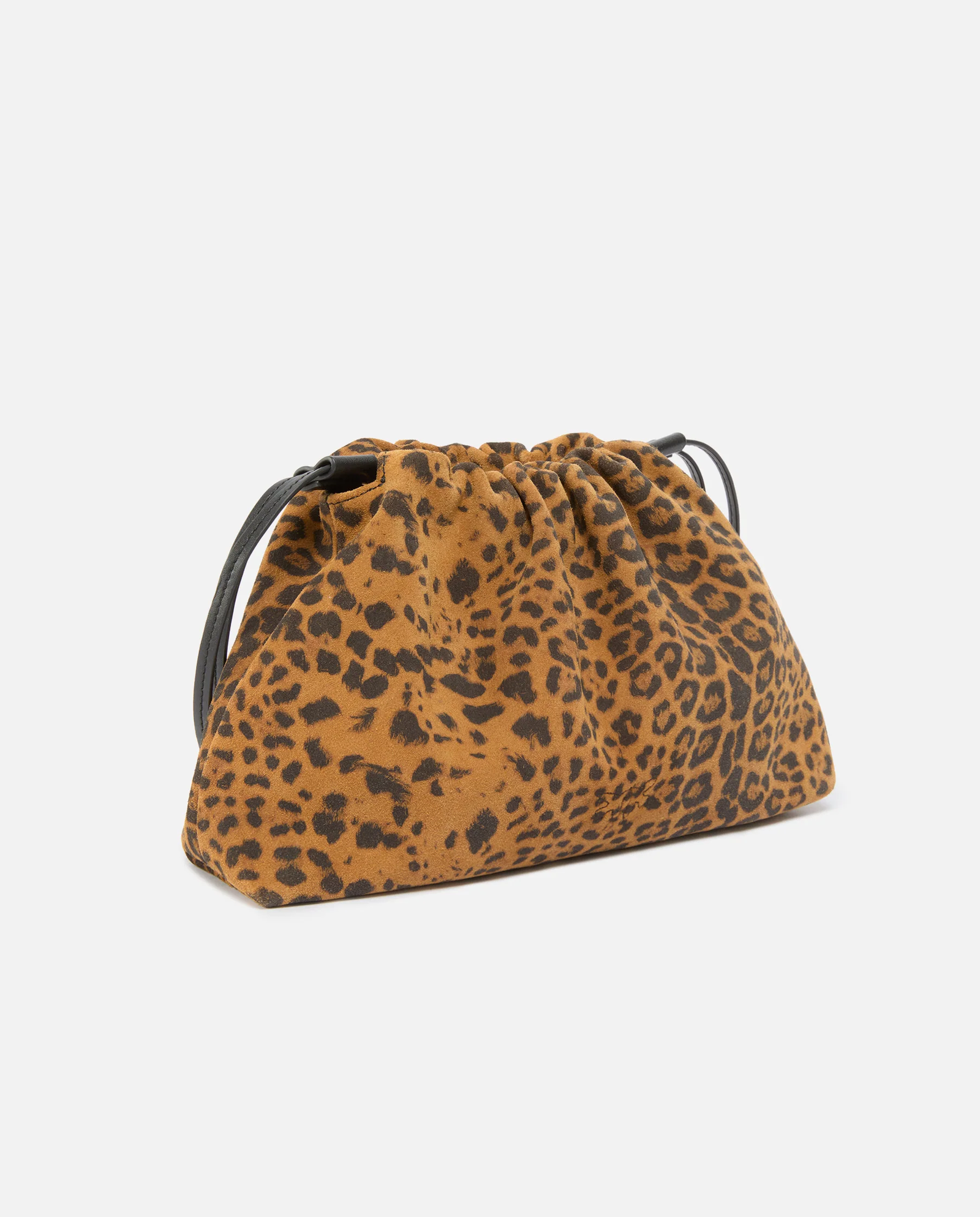 Zamszowa torebka w panterkę Mini Clutch - Image #2