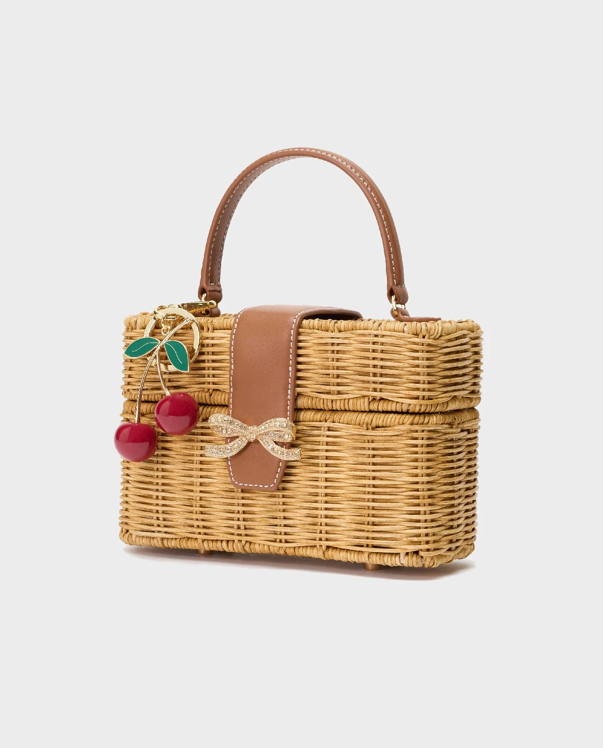 Rattanowa torebka mini - Image #2