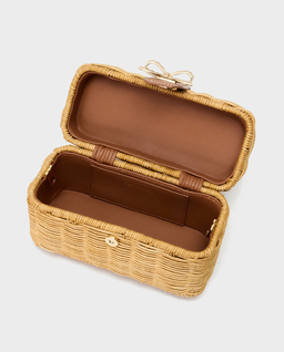 Rattanowa torebka mini - Image #4
