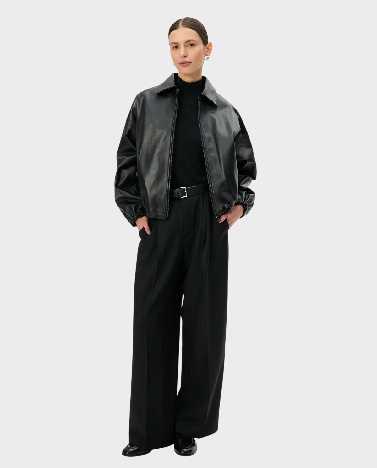 Kurtka ze skóry naturalnej Hailey - Image #2