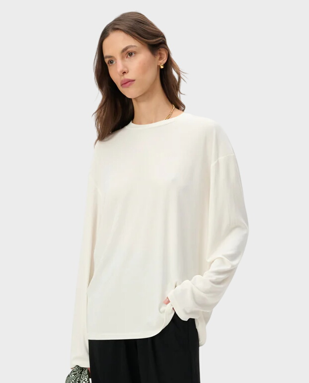 Beżowy longsleeve Anthony