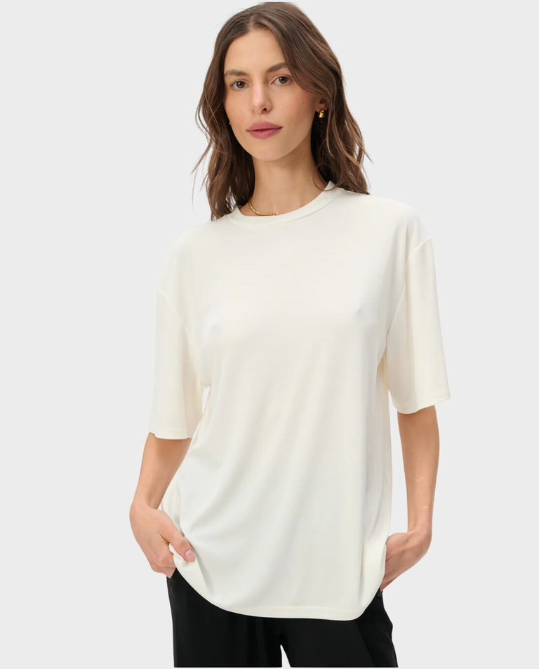 Beżowy t-shirt Colin