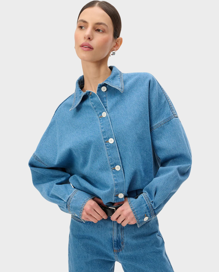 Jeansowa koszula Bloom