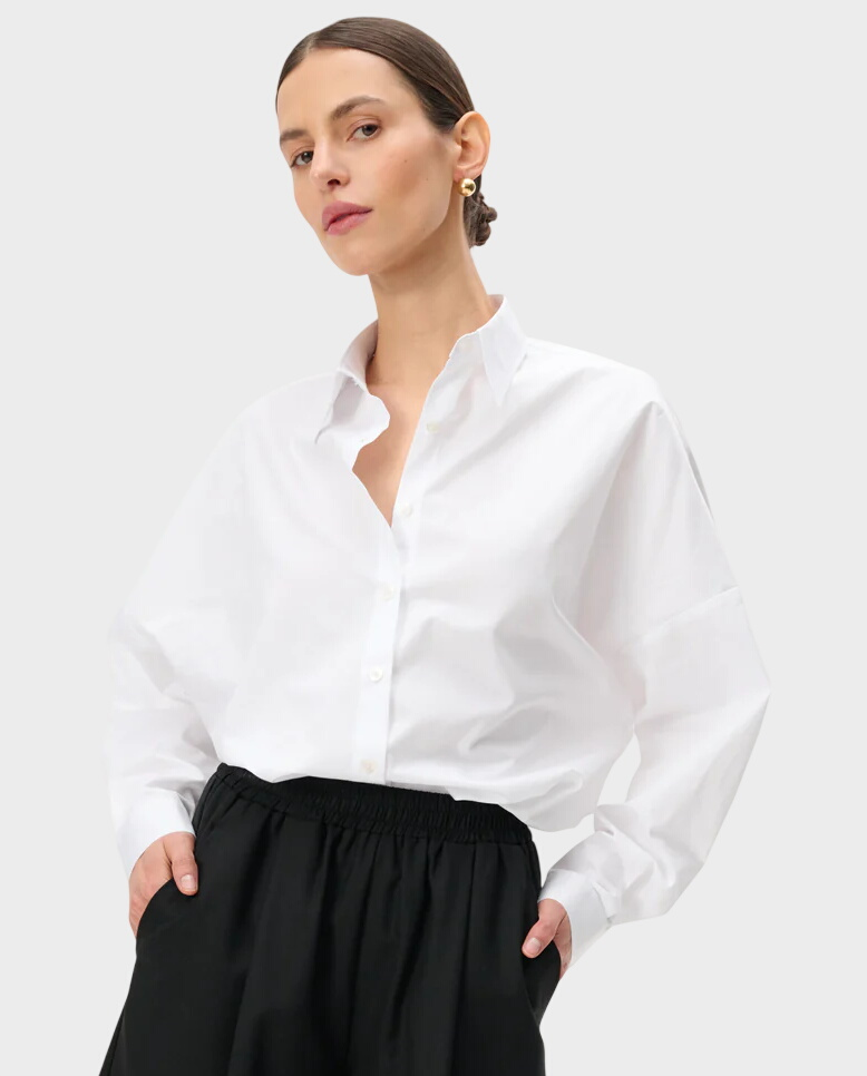 Biała koszula oversize Meryl - Image #0