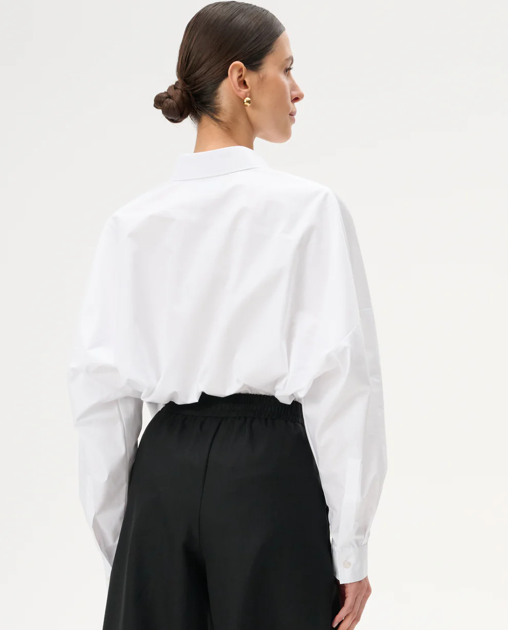 Biała koszula oversize Meryl - Image #3