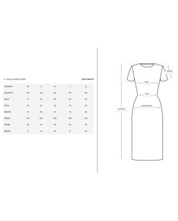 Różowa dzianinowa sukienka midi z koronką - Image #5