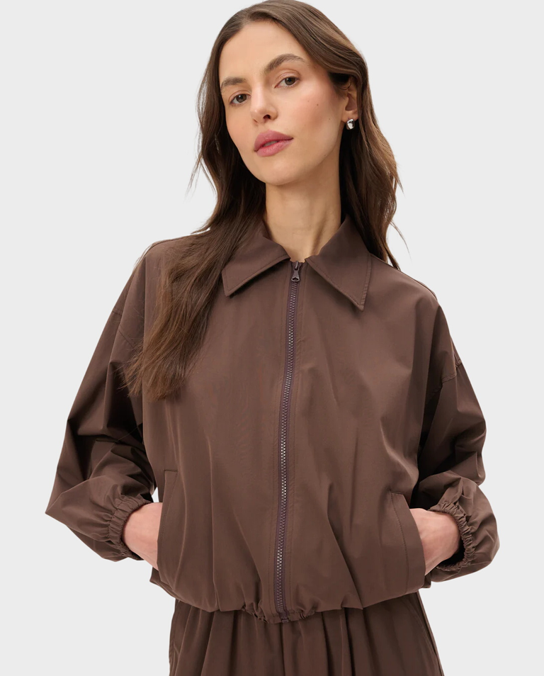 Brązowa kurtka bomber Stanley