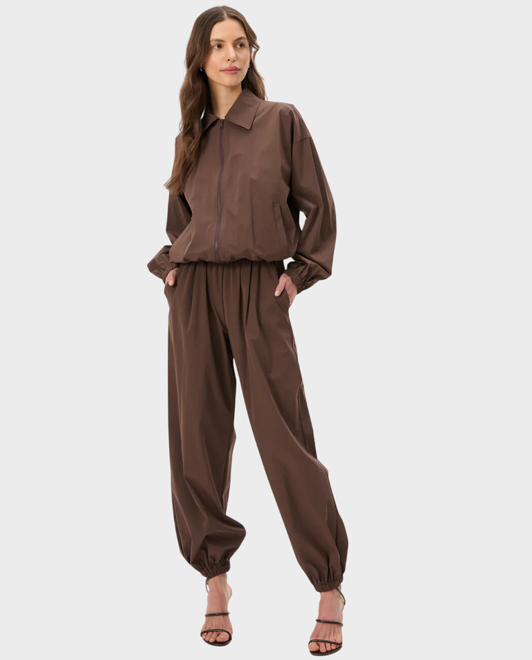 Brązowa kurtka bomber Stanley