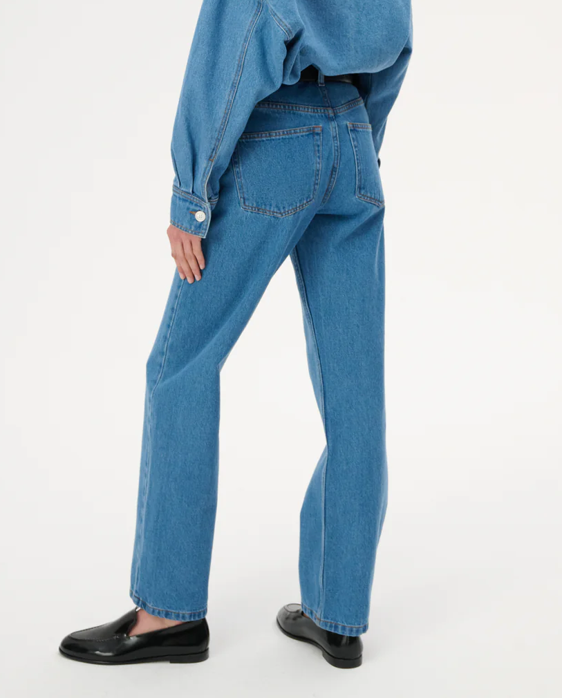 Jasnoniebieskie jeansy Moss - Image #1