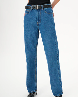 Niebieskie jeansy Moss - Image #4