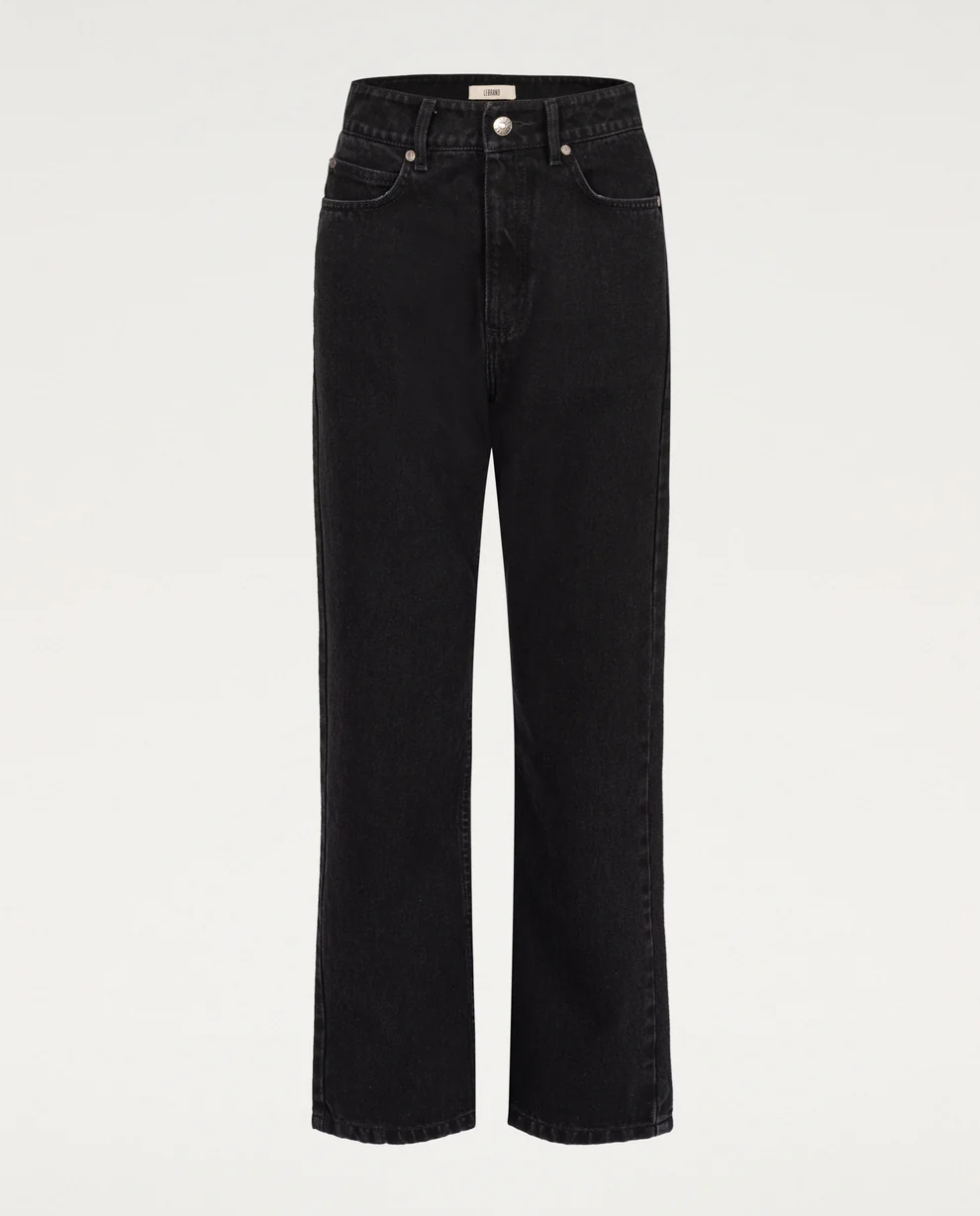 Czarne jeansy Moss - Image #4