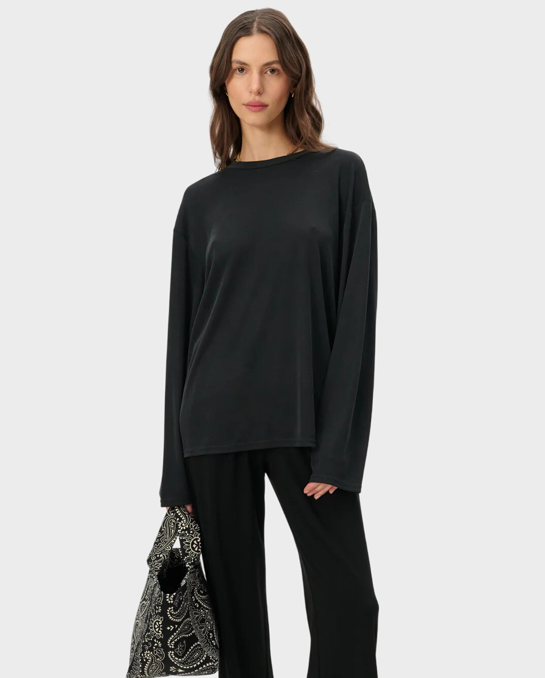 Czarny longsleeve Anthony - Image #1