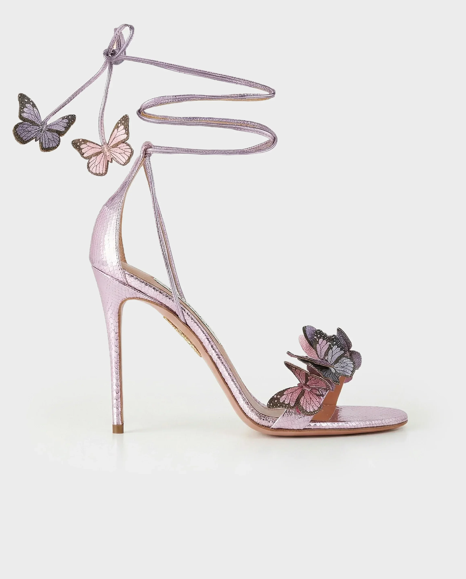 Sandały na szpilce z motylami Papillon 105 - Image #0