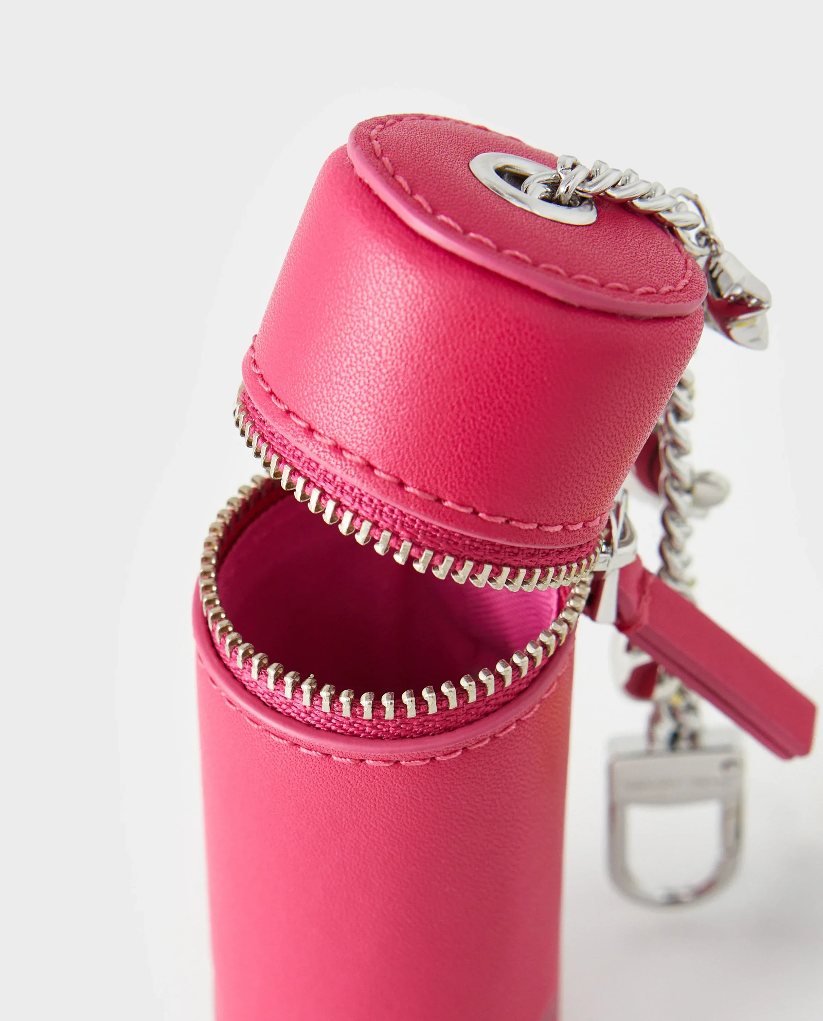 Skórzana zawieszka etui na szminkę - Image #2