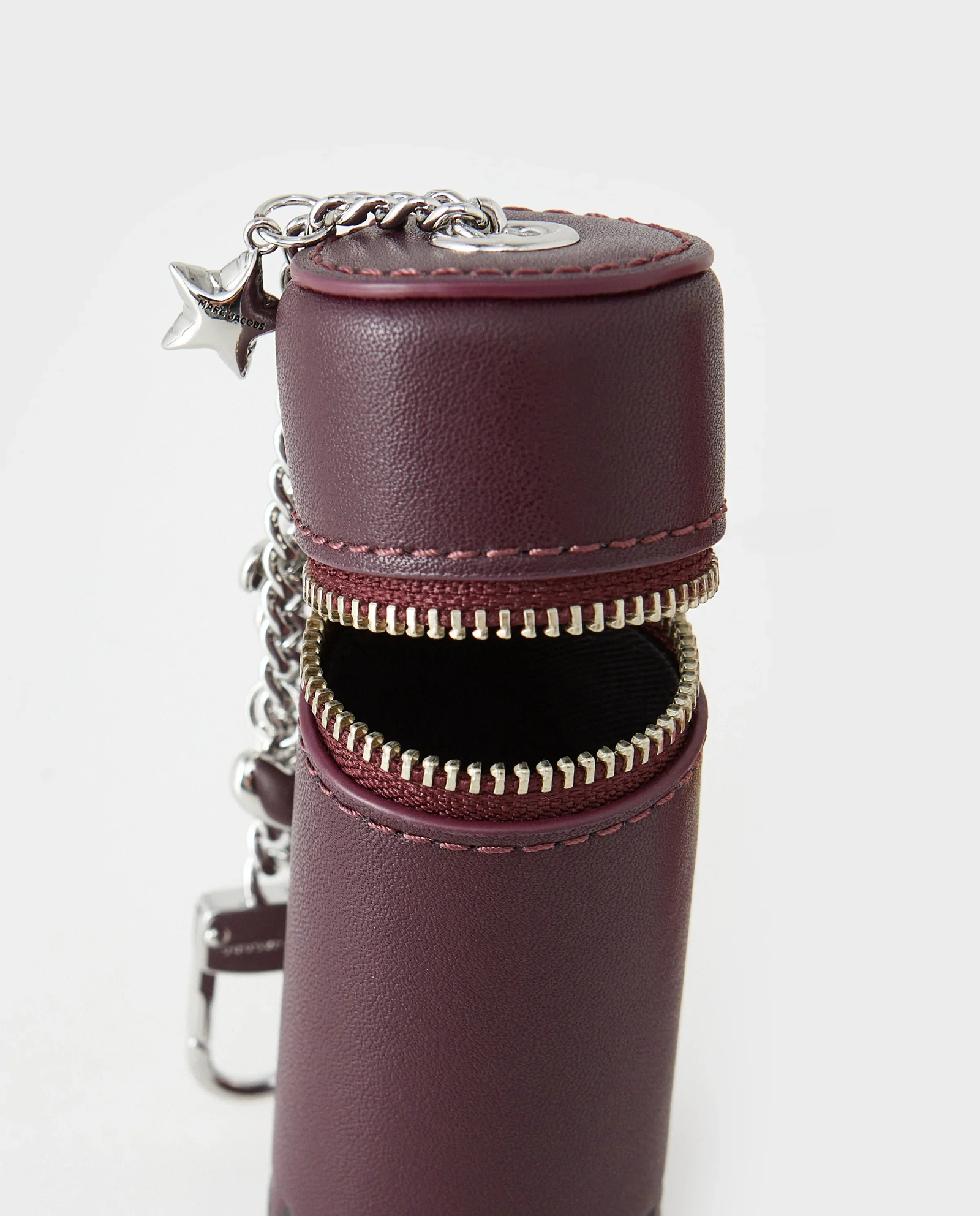 Skórzana zawieszka etui na szminkę - Image #1