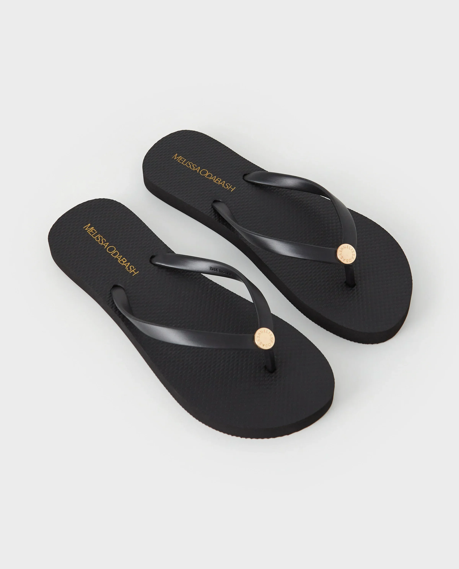 Czarne japonki z logo - Image #2