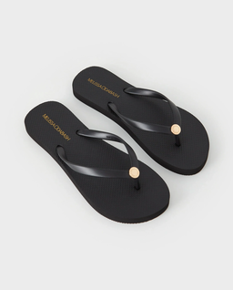 Czarne japonki z logo - Image #2