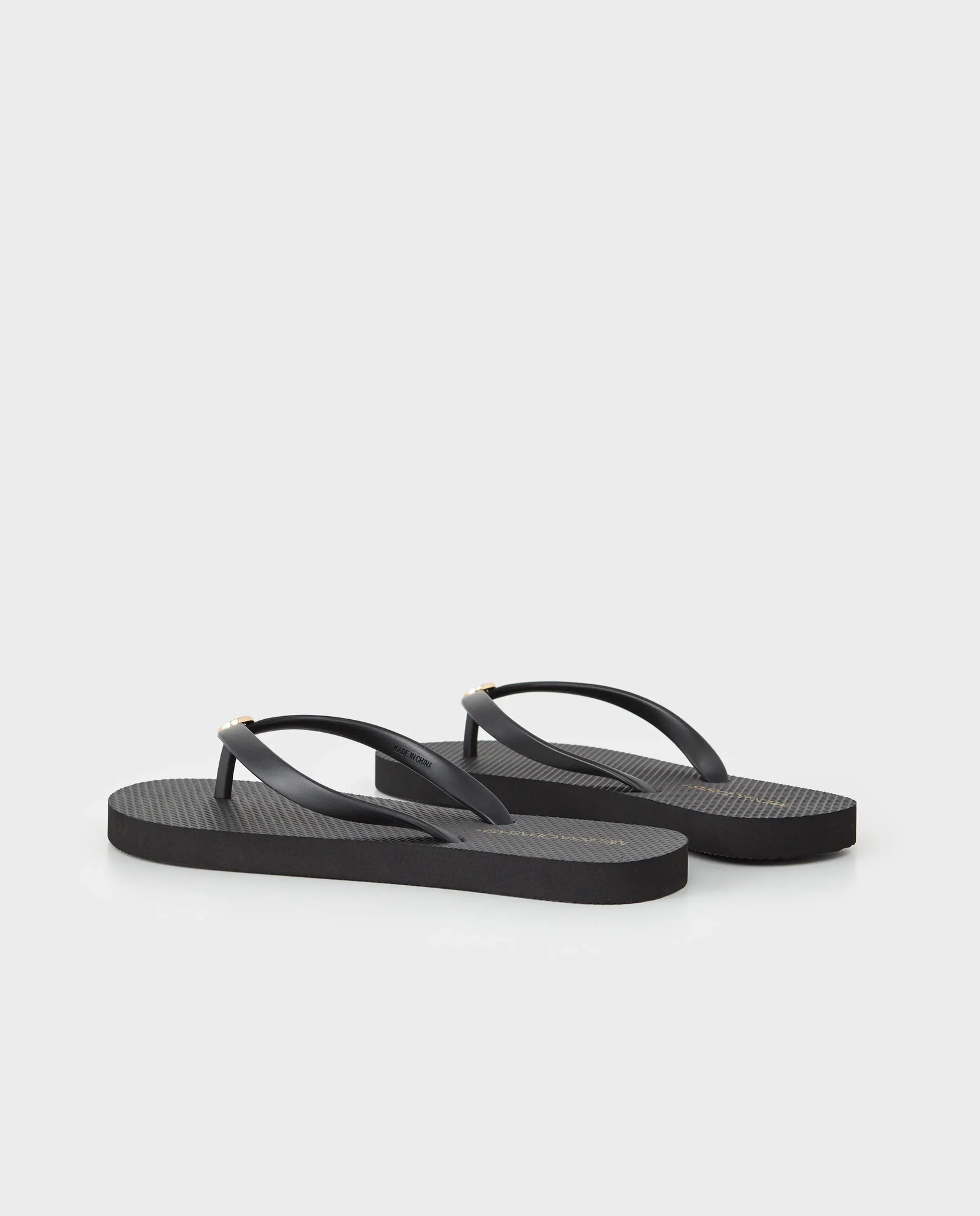 Czarne japonki z logo - Image #3