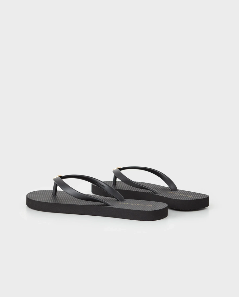 Czarne japonki z logo - Image #3