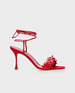 Czerwone sandały na szpilce 90 Anista - Image #0