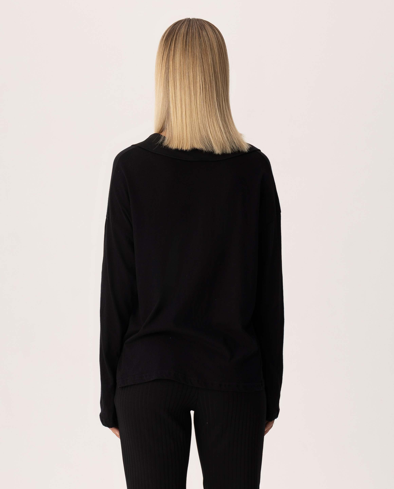 Czarny longsleeve Corta - Image #1