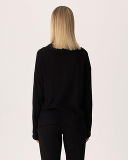 Czarny longsleeve Corta - Image #1