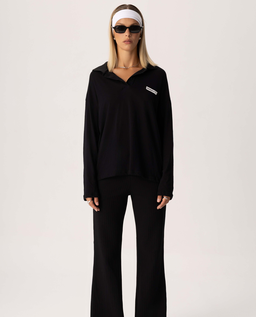 Czarny longsleeve Corta - Image #3