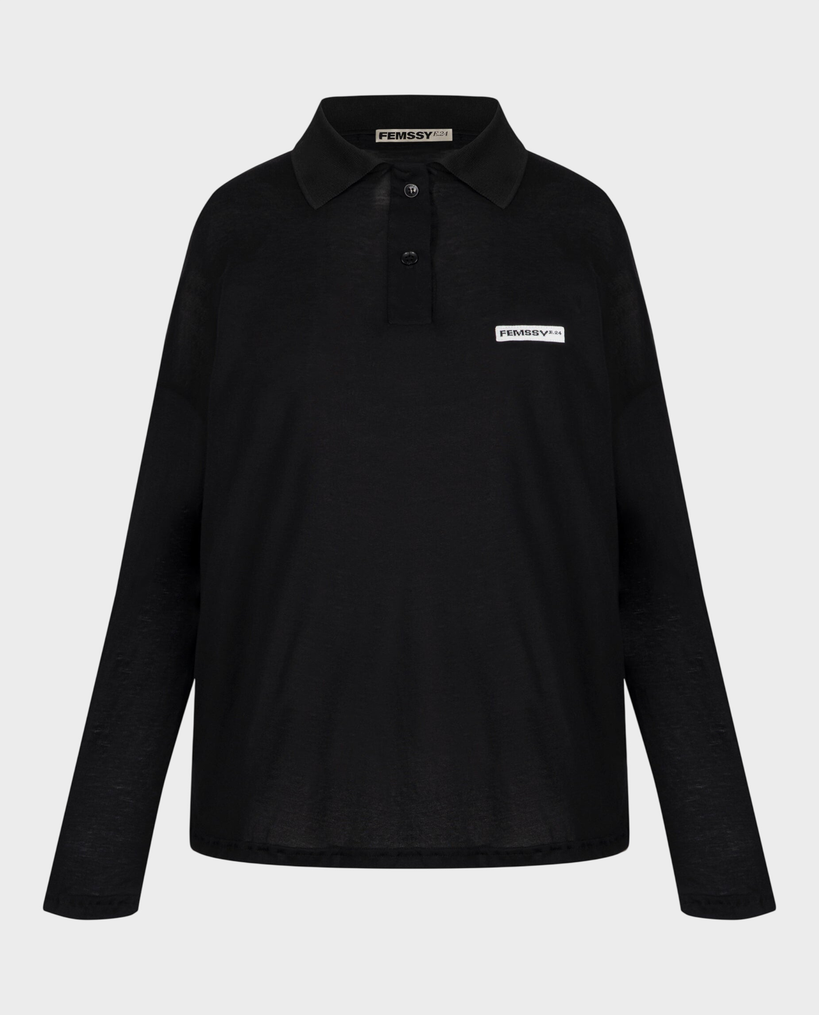 Czarny longsleeve Corta - Image #0
