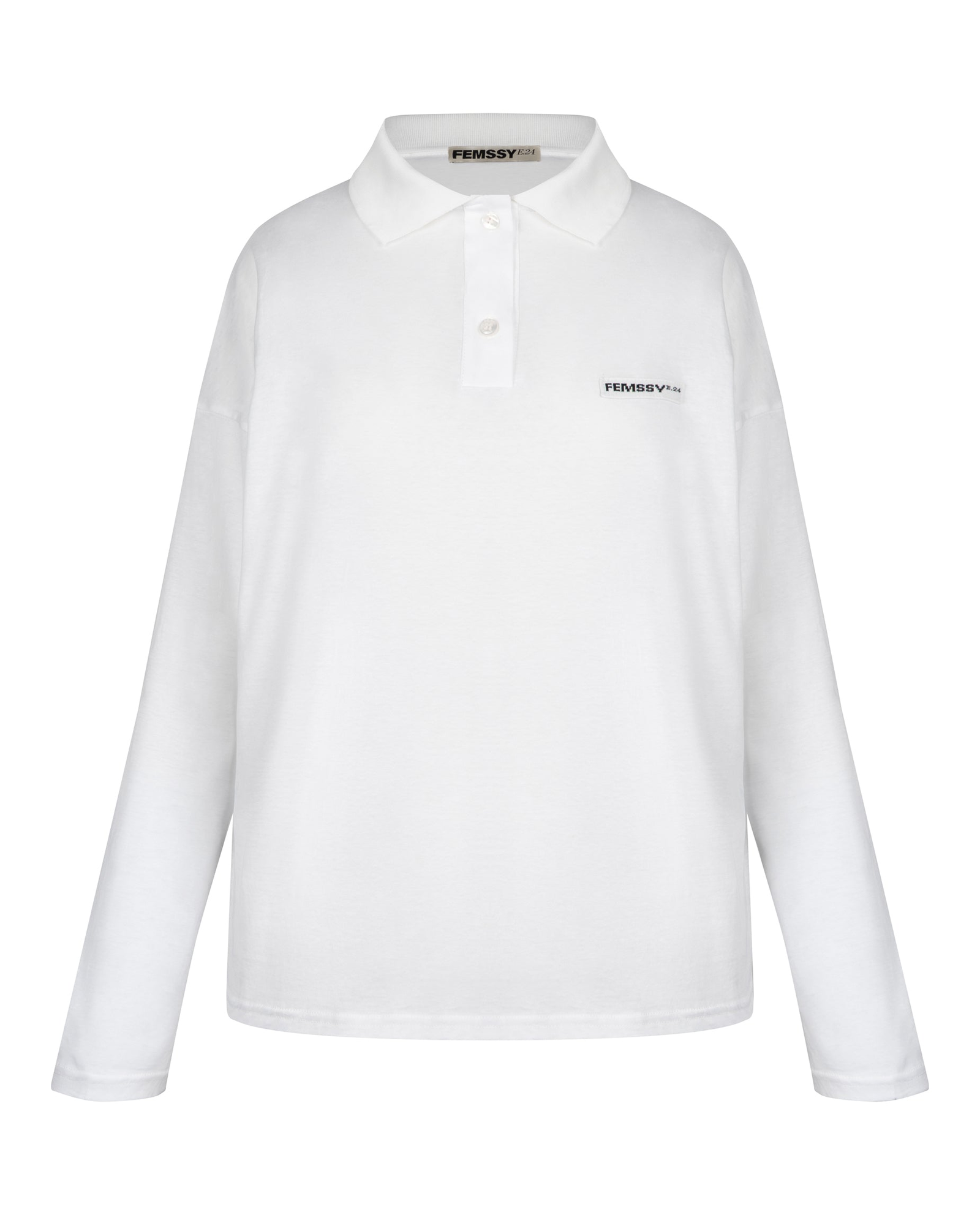 Biały longsleeve Corta - Image #4