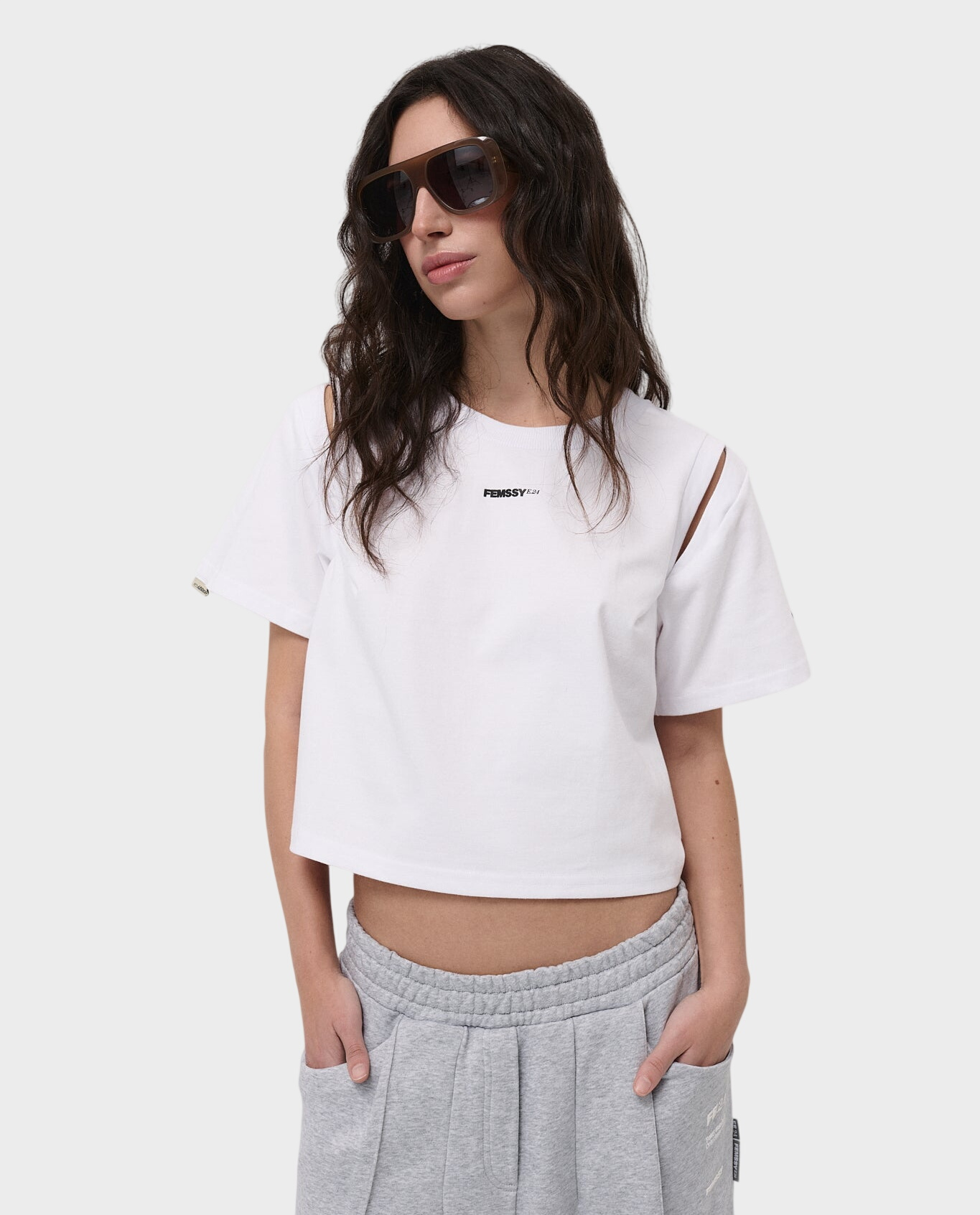 Biały t-shirt Edge - Image #0