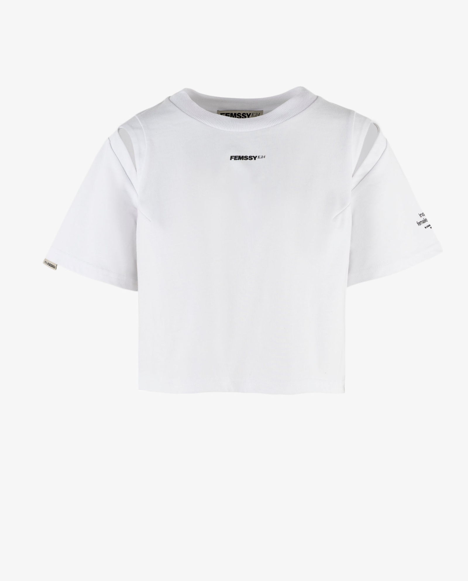 Biały t-shirt Edge - Image #3