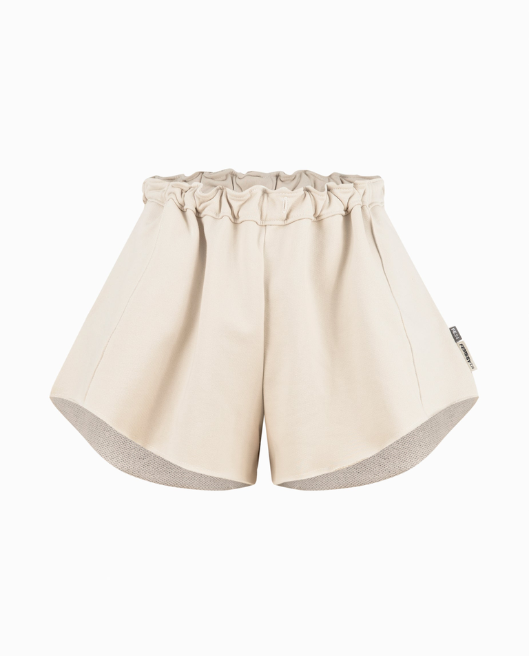 Beżowe szorty Flare - Image #5