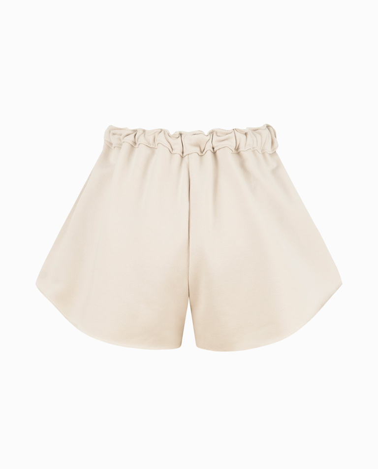 Beżowe szorty Flare - Image #6