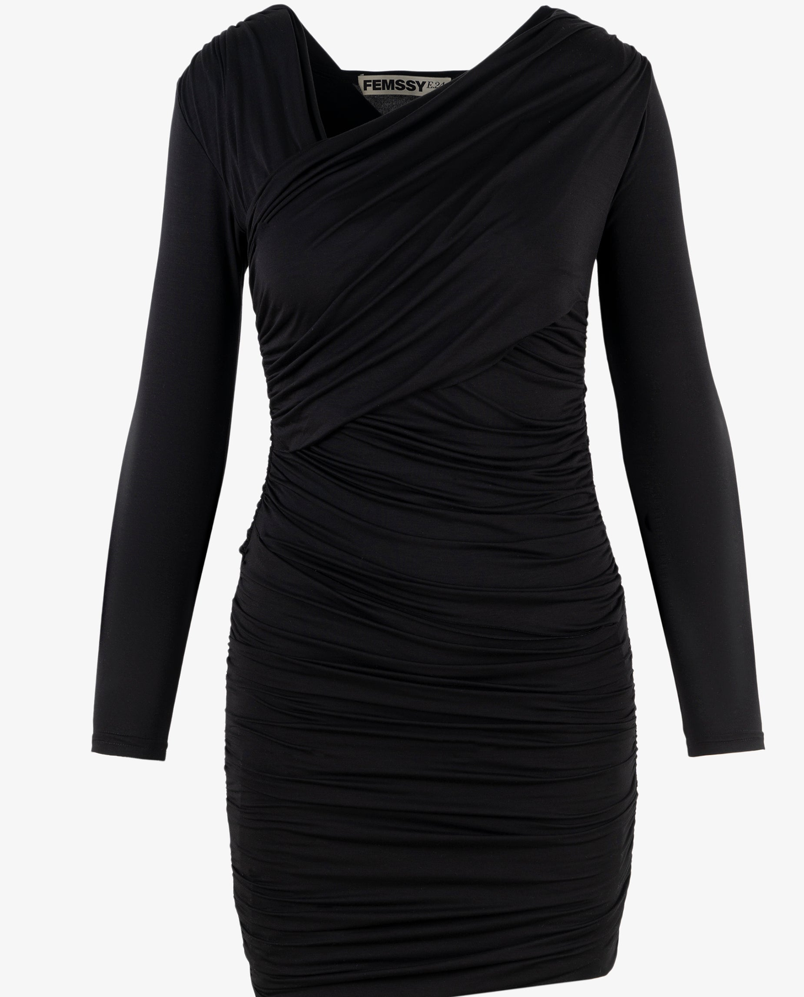 Czarna sukienka mini Grace - Image #3