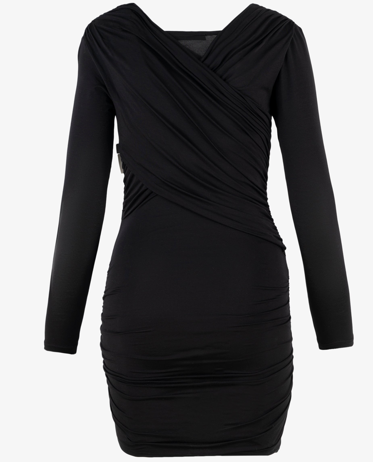 Czarna sukienka mini Grace - Image #4